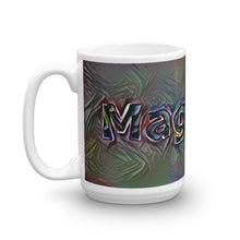 Load image into Gallery viewer, Magnolia Mug Dark Rainbow 15oz right view
