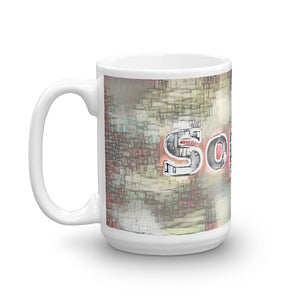 Sophia Mug Ink City Dream 15oz right view