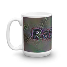 Load image into Gallery viewer, Rachael Mug Dark Rainbow 15oz right view