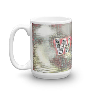 Wyatt Mug Ink City Dream 15oz right view