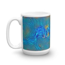 Load image into Gallery viewer, Aiyana Mug Night Surfing 15oz right view