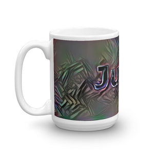 Juliet Mug Dark Rainbow 15oz right view