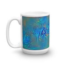 Load image into Gallery viewer, Alexa Mug Night Surfing 15oz right view