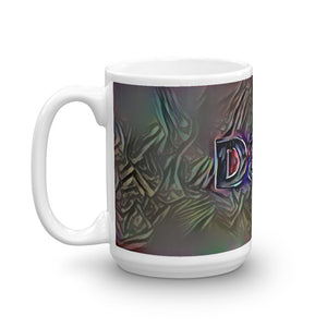 Dash Mug Dark Rainbow 15oz right view
