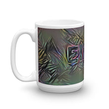Load image into Gallery viewer, Elijah Mug Dark Rainbow 15oz right view