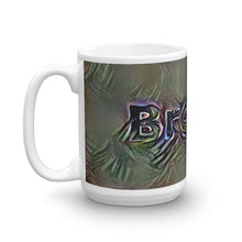 Load image into Gallery viewer, Brenda Mug Dark Rainbow 15oz right view