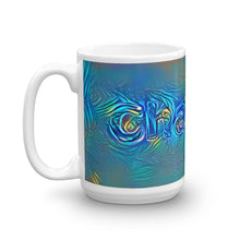 Load image into Gallery viewer, Chandra Mug Night Surfing 15oz right view