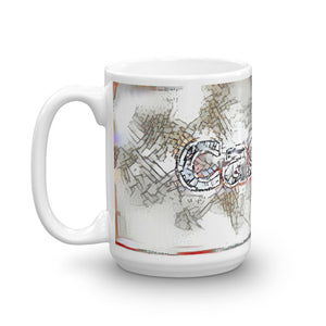 Castiel Mug Frozen City 15oz right view