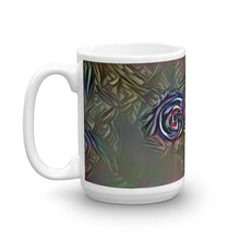 Load image into Gallery viewer, Gary Mug Dark Rainbow 15oz right view
