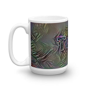 Todd Mug Dark Rainbow 15oz right view