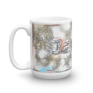 Javion Mug Frozen City 15oz right view