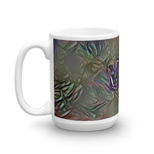 Load image into Gallery viewer, Van Mug Dark Rainbow 15oz right view
