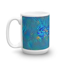 Load image into Gallery viewer, Sacha Mug Night Surfing 15oz right view