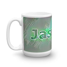 Load image into Gallery viewer, Jasmine Mug Nuclear Lemonade 15oz right view