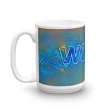 Load image into Gallery viewer, Willow Mug Night Surfing 15oz right view