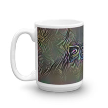 Load image into Gallery viewer, Peter Mug Dark Rainbow 15oz right view