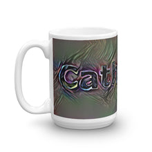 Load image into Gallery viewer, Catherine Mug Dark Rainbow 15oz right view