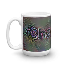 Load image into Gallery viewer, Charlene Mug Dark Rainbow 15oz right view