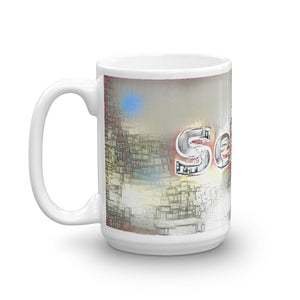 Selina Mug Ink City Dream 15oz right view