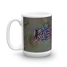 Load image into Gallery viewer, Katrina Mug Dark Rainbow 15oz right view
