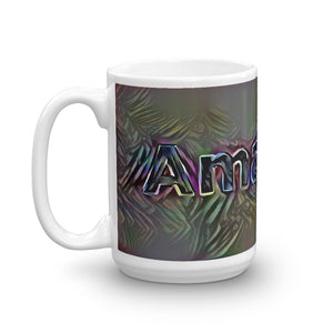 Amandla Mug Dark Rainbow 15oz right view