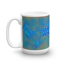 Load image into Gallery viewer, Aria Mug Night Surfing 15oz right view
