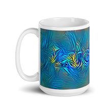 Load image into Gallery viewer, Luciana Mug Night Surfing 15oz right view
