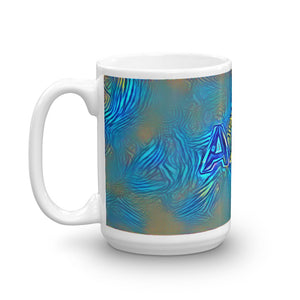 Alan Mug Night Surfing 15oz right view