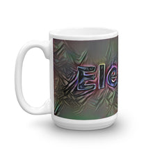 Load image into Gallery viewer, Eleanor Mug Dark Rainbow 15oz right view