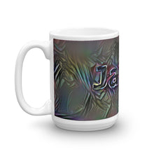 Load image into Gallery viewer, Jason Mug Dark Rainbow 15oz right view