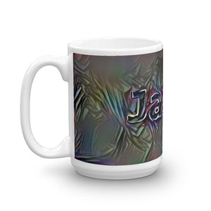 Jason Mug Dark Rainbow 15oz right view