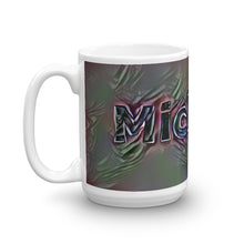 Load image into Gallery viewer, Michelle Mug Dark Rainbow 15oz right view