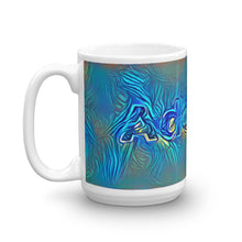 Load image into Gallery viewer, Adeline Mug Night Surfing 15oz right view