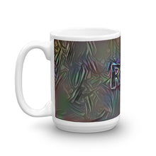 Load image into Gallery viewer, Rae Mug Dark Rainbow 15oz right view