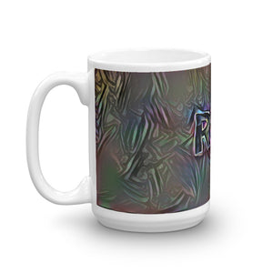 Rae Mug Dark Rainbow 15oz right view