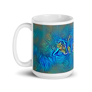 Alaric Mug Night Surfing 15oz right view