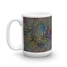 Load image into Gallery viewer, Luke Mug Dark Rainbow 15oz right view