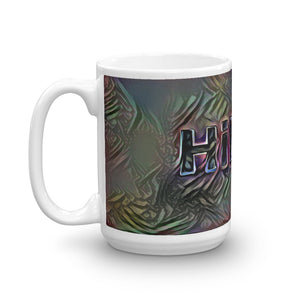 Hilary Mug Dark Rainbow 15oz right view