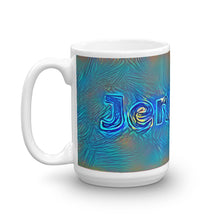 Load image into Gallery viewer, Jennifer Mug Night Surfing 15oz right view