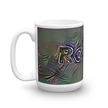 Load image into Gallery viewer, Ronald Mug Dark Rainbow 15oz right view