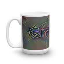 Load image into Gallery viewer, Grayson Mug Dark Rainbow 15oz right view