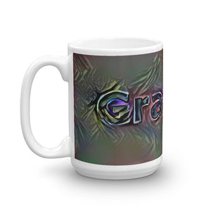 Grayson Mug Dark Rainbow 15oz right view
