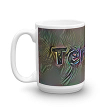 Load image into Gallery viewer, Terence Mug Dark Rainbow 15oz right view