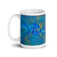 Load image into Gallery viewer, Aishah Mug Night Surfing 15oz right view