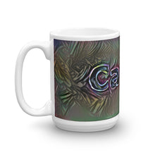 Load image into Gallery viewer, Carlos Mug Dark Rainbow 15oz right view