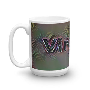 Virginia Mug Dark Rainbow 15oz right view