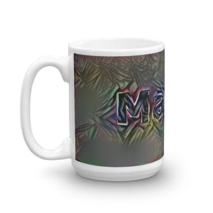 Marion Mug Dark Rainbow 15oz right view