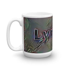 Load image into Gallery viewer, Lynette Mug Dark Rainbow 15oz right view