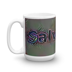 Salvatore Mug Dark Rainbow 15oz right view