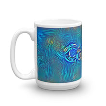 Load image into Gallery viewer, Cathy Mug Night Surfing 15oz right view